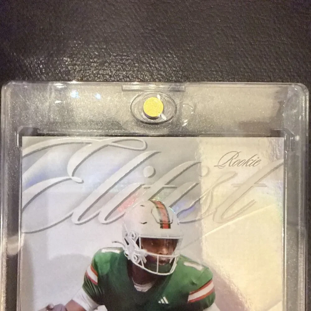 2025 Donruss Elite Football Cam Ward Elitist /799